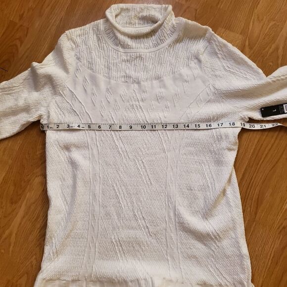 NIC+ZOE Flash Pointelle Detail Sweater - Picture 8 of 12